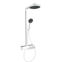 Душевая система с термостатом Hansgrohe Rainfinity Showerpipe 250 1jet 28742700 белый матовый