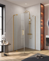 Душевой уголок (80х90) CEZARES SLIDER SLIDER-AH-1-90-80/90-C-BORO
