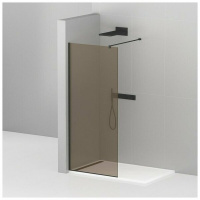 Душевая перегородка 110 см CEZARES LIBERTA LIBERTA-L-1-110-120-BR-NERO