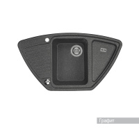 Кухонная мойка Aquaton Лория 1A715032LR210 графит