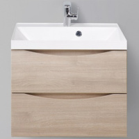 База под раковину подвесная BelBagno MARINO-CER-600-2C-SO-RG-P Rovere Grigio