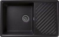 Кухонная мойка GranFest Quartz 52, 52 черный