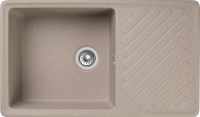 Кухонная мойка GranFest Quartz 53, 53 песочный