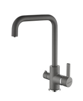 Смеситель для кухни с подключением к фильтру  Paulmark Logas Lo213021-402
