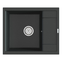 Мойка кухонная Point Римо 60 PN3010B, черный