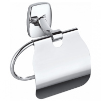 Держатель для туалетной бумаги с крышкой WONZON & WOGHAND PORTO, хром WW-1601