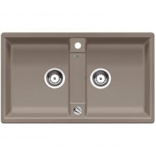 Мойка кухонная Blanco ZIA 9 Silgranit PuraDur (серый беж), 517424