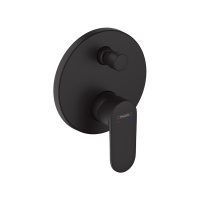 Смеситель для ванны встраиваемый Hansgrohe Vernis Blend 71467670 черный матовый