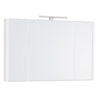 Зеркальный шкаф Roca Etna 100 белый глянец 857305806