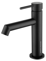 Смеситель для раковины WONZON & WOGHAND, черный матовый WW-H1063-MB