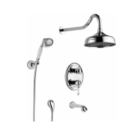 Душевой комплект с изливом Lemark Villa LM4822C