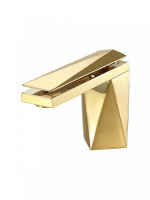 Смеситель для раковины Bravat Diamond S (Golden) F118102G-ENG