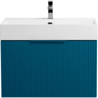 Тумба под раковину Cezares PREMIUM 55438 Plisse Blu petrolio