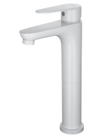 Смеситель для раковины высокий WONZON & WOGHAND ALFA, белый матовый WW-A40232-MW Смеситель для раковины высокий WONZON & WOGHAND ALFA, белый матовый WW-A40232-MW