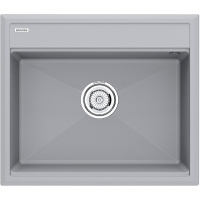 Кухонная мойка Paulmark  Stepia 60 PM115951-GRS серый дым