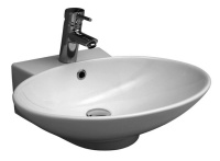 Раковина накладная (55х52) Serel CH01