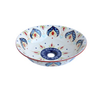 Накладная раковина (42х42) Bronze de Luxe Козетта 4381