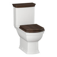 Унитаз-компакт напольный Opadiris Риспекто OS239724A антикварный орех, крышка бачка антикварный орех