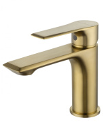 Смеситель для раковины WONZON & WOGHAND BRILLIANT, брашированное золото WW-88018079-BG