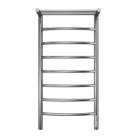 Полотенцесушитель электрический Terminus Классик с полкой (400х850) П8 4670078531407