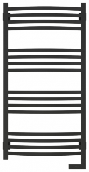 Полотенцесушитель Электрический Cунержа Аркус 2.0 Правый (1000x500) Матовый ЧЁРНЫЙ 31-5605-1050