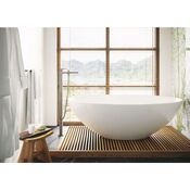Смеситель для ванны напольный Hansgrohe Metropol 32532340 шлифованный черный хром