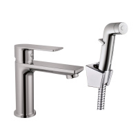 Смеситель для раковины с гигиеническим душем Haiba HB12505