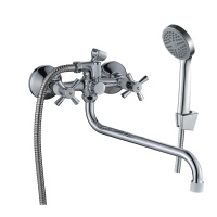 Смеситель для ванны DECOROOM DR51 DR51045-White