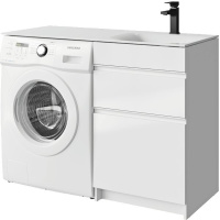 Тумба под стиральную машину Aqwella Duet 115 DU01052N