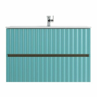 База под раковину Art&Max Еlegant AM-AM-ELEGANT-900-2C-SO-MM-LED Светло-зеленый матовый