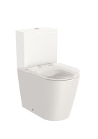 Унитаз напольный безободковый Roca Inspira Round   Rimless, BTW,  342529650 бежевый