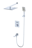 Душевая система с термостатом встраиваемая WONZON & WOGHAND, хром WW-88929003-CR
