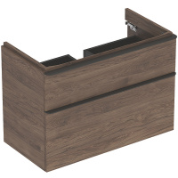 Тумба с раковиной Geberit Smyle Square 500.251.01.1+ 500.354.JR.