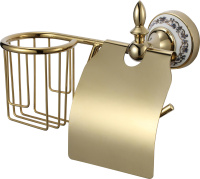 Держатель для туалетной бумаги и освежителя Savol 68b S-R06851B