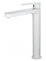 Смеситель для раковины высокий WONZON & WOGHAND, белый матовый WW-H1034-MW