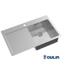 Кухонная мойка (85х50,6) Oulin OL-FTR102R