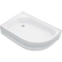 Акриловый душевой поддон (120х80) Wemor 10000002120 Левая