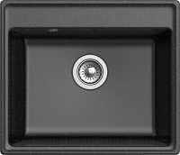 Кухонная мойка GranFest Vertex 580, V-580 черный