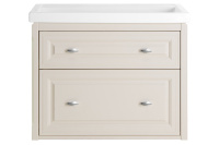 Тумба под раковину ASB-Woodline   Кастелло 80 12061 (бежевый)