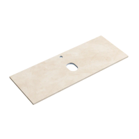 Столешница для ванной комнаты SANCOS 1200х460, цвет kreman,  TT120A2X