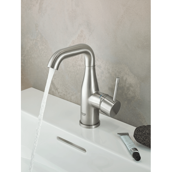 Смеситель для раковины Grohe Essence New 23462 DC1 (23462DC1) суперсталь