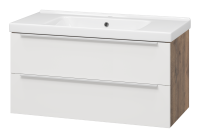 Тумба под раковину Misty Карат 100  П-Кар09100-01/19-2Я