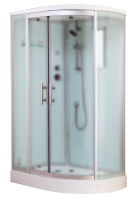 Душевая кабина (120х85) Timo Standart Silver Fabric T-6602SLF