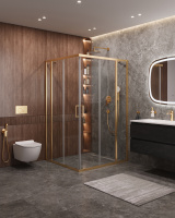 Душевой уголок (130х120) CEZARES MOLVENO MOLVENO-AH-22-130/120-C-BORO-IV