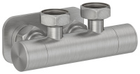 Вентиль 2х3/4" угловой скрытый-скрытый EU50 Сатин 071-1418-3434