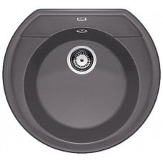 Мойка кухонная Blanco RONDOVAL 45 SILGRANIT PuraDur (темная скала), 518915