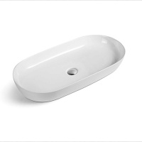 Раковина накладная (80х40) Vincea VBS-114 белый