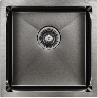 Кухонная мойка Paulmark   Gerberg PM214444-GM вороненая сталь