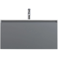 Тумба без раковины Art&Max Latina AM-Latina-800-1C-SO-GM серый матовый