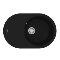 Кухонная мойка Lemark LACHA 760 антрацит  9910055